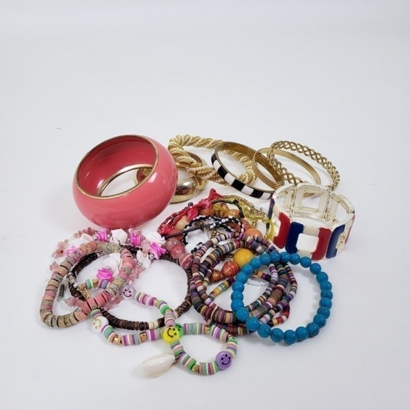 Bundle of Bangles Bracelets jewelry jewellery anklet anklets - Picture 9 of 11